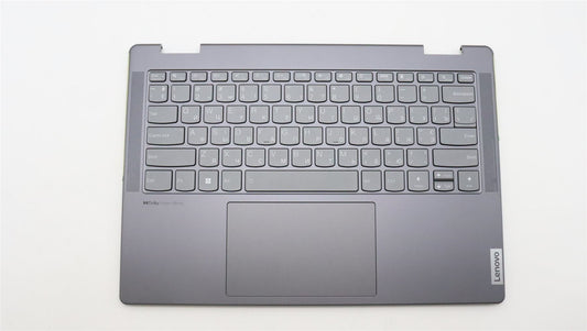 Lenovo Yoga 7 14ARB7 Palmrest Cover Touchpad Keyboard Ukrainian 5CB1J11148