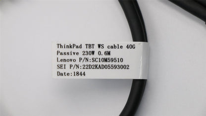 Lenovo ThinkPad Thunderbolt 3 Dock 2 TBT WS cable 03X7540