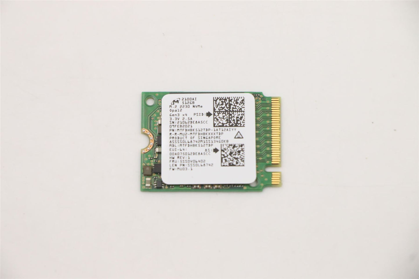 Lenovo ThinkEdge SE30 Solid State Drive SSD 5SS0V06402