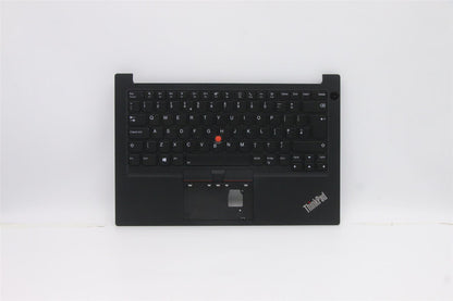 Lenovo ThinkPad E14 Gen 2 Keyboard Palmrest Top Cover UK Black 5M10Z27350