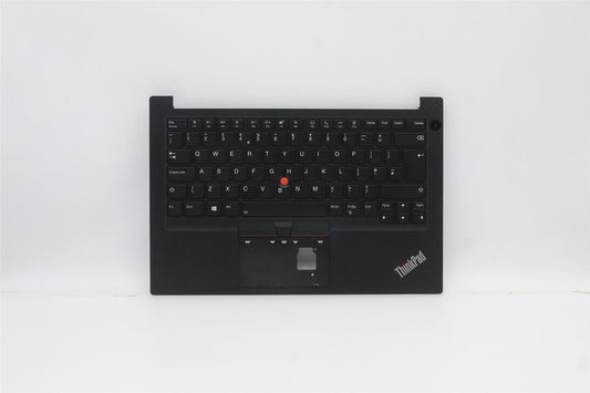 Lenovo ThinkPad E14 Gen 2 Keyboard Palmrest Top Cover UK Black 5M10Z27350