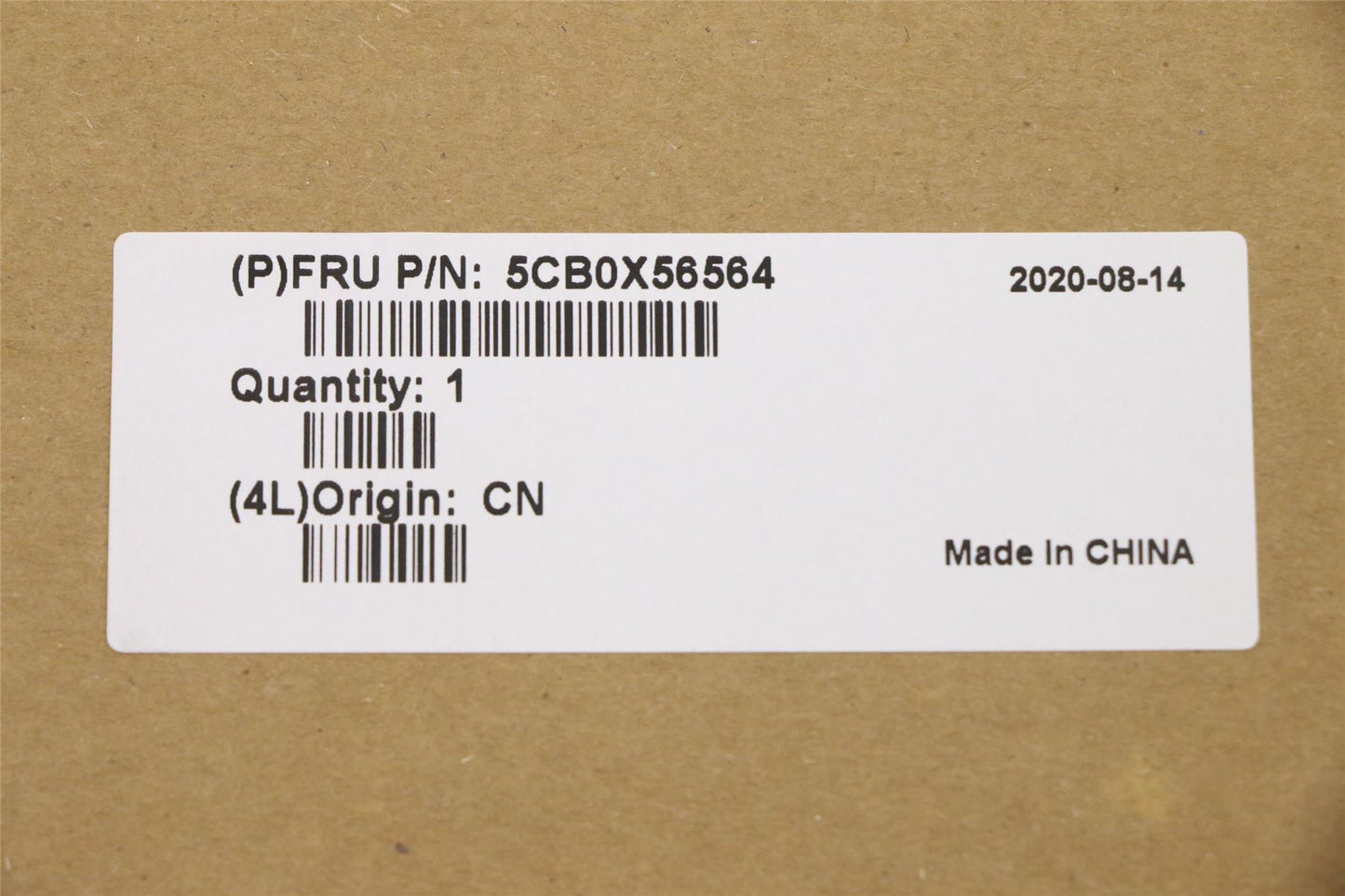 Lenovo Upper Case ASM_CH L81WA NFPBKDIS 5CB0X56564