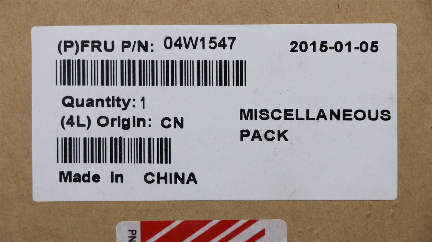 Lenovo Mecha FRU Base Cover Misc PartsKit 04W1547