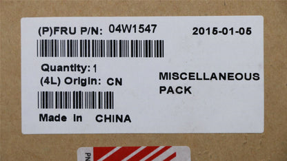 Lenovo Mecha FRU Base Cover Misc PartsKit 04W1547