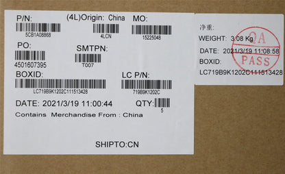 Lenovo Upper Case ASM_THAI L82BH DM 5CB1A08868