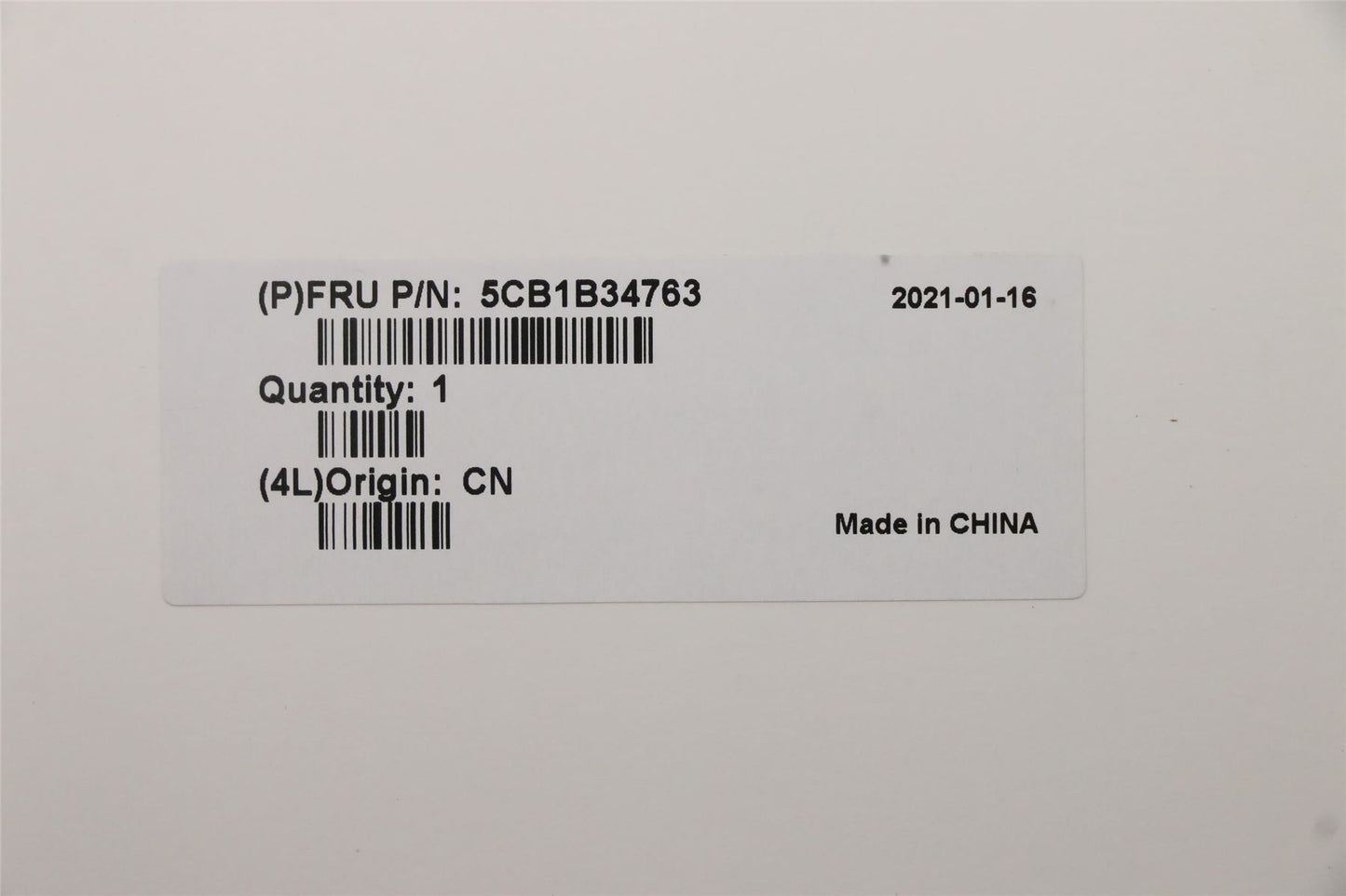 Lenovo UpperCase ASM B 82HG ENG 5CB1B34763