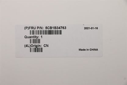 Lenovo UpperCase ASM B 82HG ENG 5CB1B34763