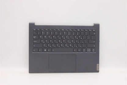Lenovo Yoga 7 14ACH5 OD Palmrest Cover Touchpad Keyboard Hebrew Grey 5CB1D34498
