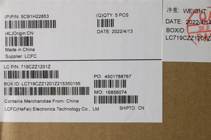 Lenovo 5 15IAH7 Palmrest Cover Touchpad Keyboard Arabic Cloud Grey 5CB1H22853