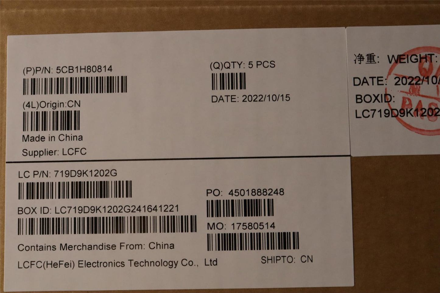 Lenovo Upper Case ASM_CZE/SLK L82RLNFPABU 5CB1H80814