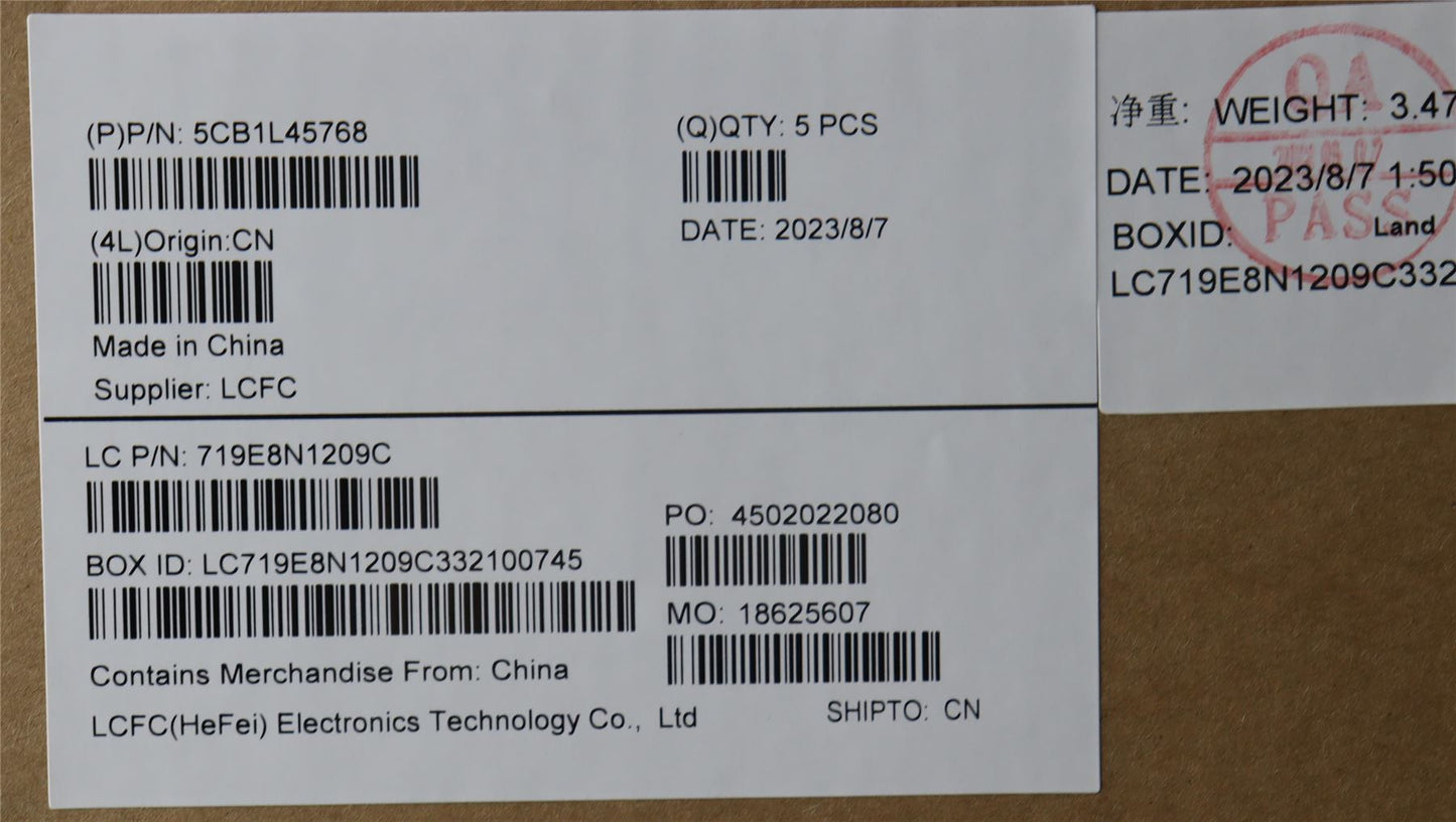 Lenovo IdeaPad 3 15IRU8 Palmrest Cover Touchpad Keyboard US Europe 5CB1L45768