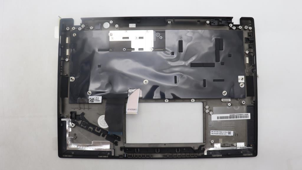 Lenovo ThinkPad X13 Gen 4 Keyboard Palmrest Top Cover Icelandic Black 5M11H94520