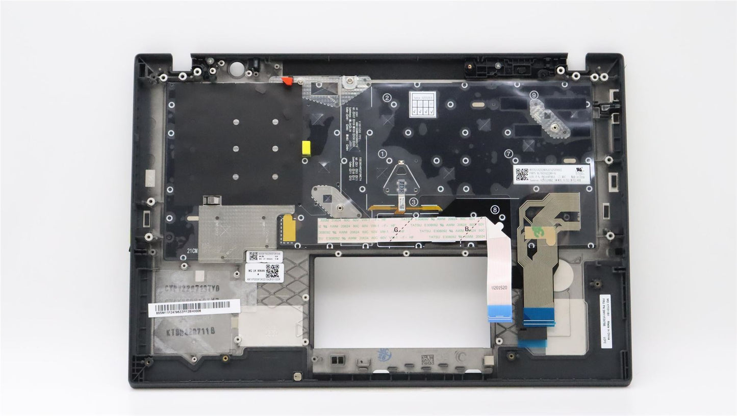 Lenovo MECH_ASM KBD/C SWS BKLT (SUN) WW UKBK 5M11F24796