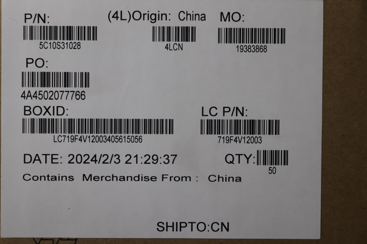 Lenovo L21KR UP I/O Audio FPC Cable 5C10S31028