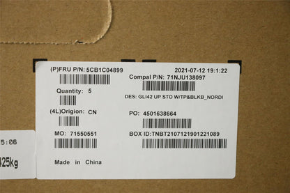 Lenovo Pro 5 Pro-14ITL6 5 Pro-14ACN6 Keyboard Palmrest Top Cover 5CB1C04899