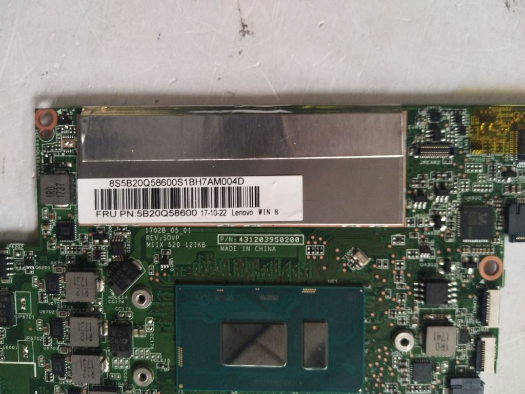 Lenovo 5B20Q58600 MB 3N 20M3 I58250WIN 8G TPM/WW
