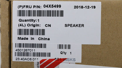 Lenovo Carbon X1 2nd X1 3rd Speaker Speakers 04X5499