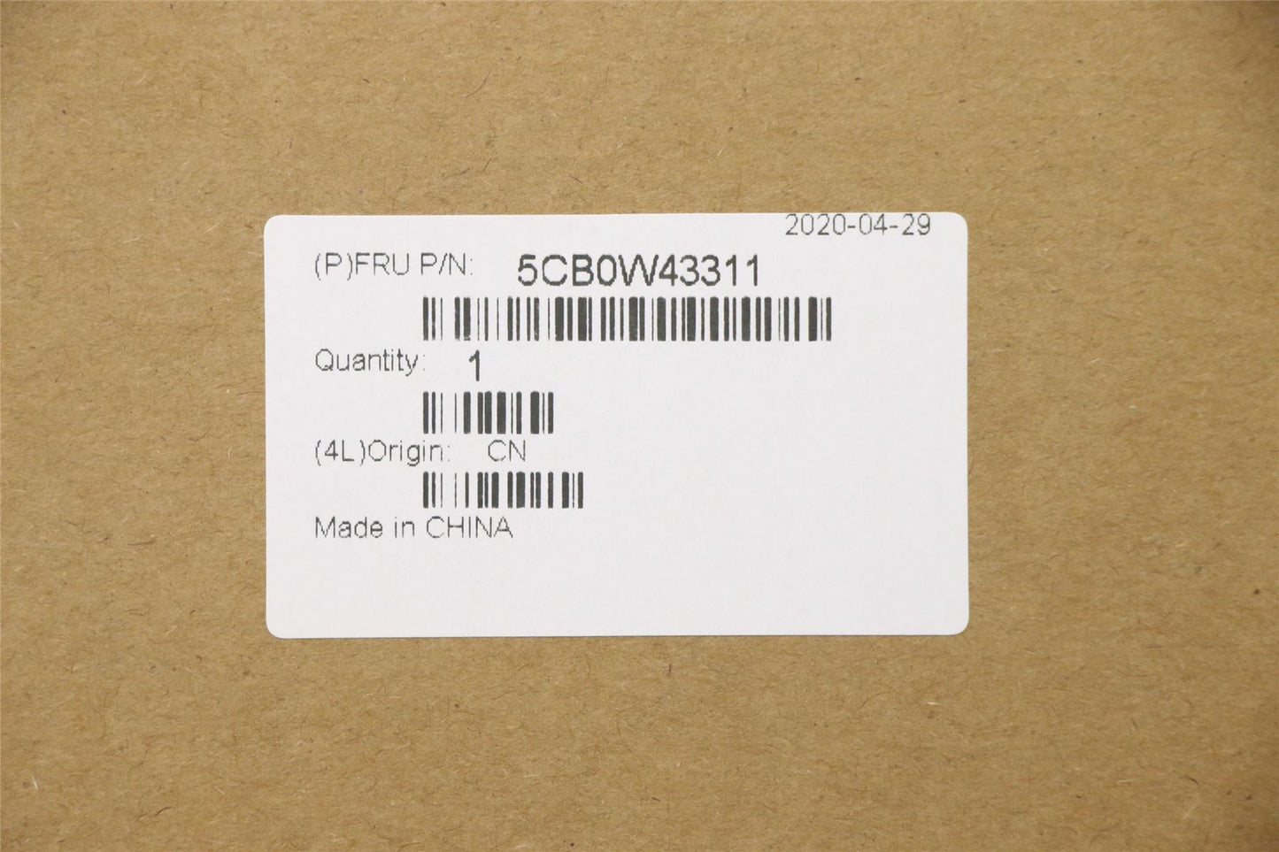 Lenovo IdeaPad S145-15IKB Keyboard Palmrest Top Cover Black 5CB0W43311