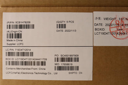 Lenovo Upper Case ASM_FRA L82RK NFP AB BL 5CB1H78206