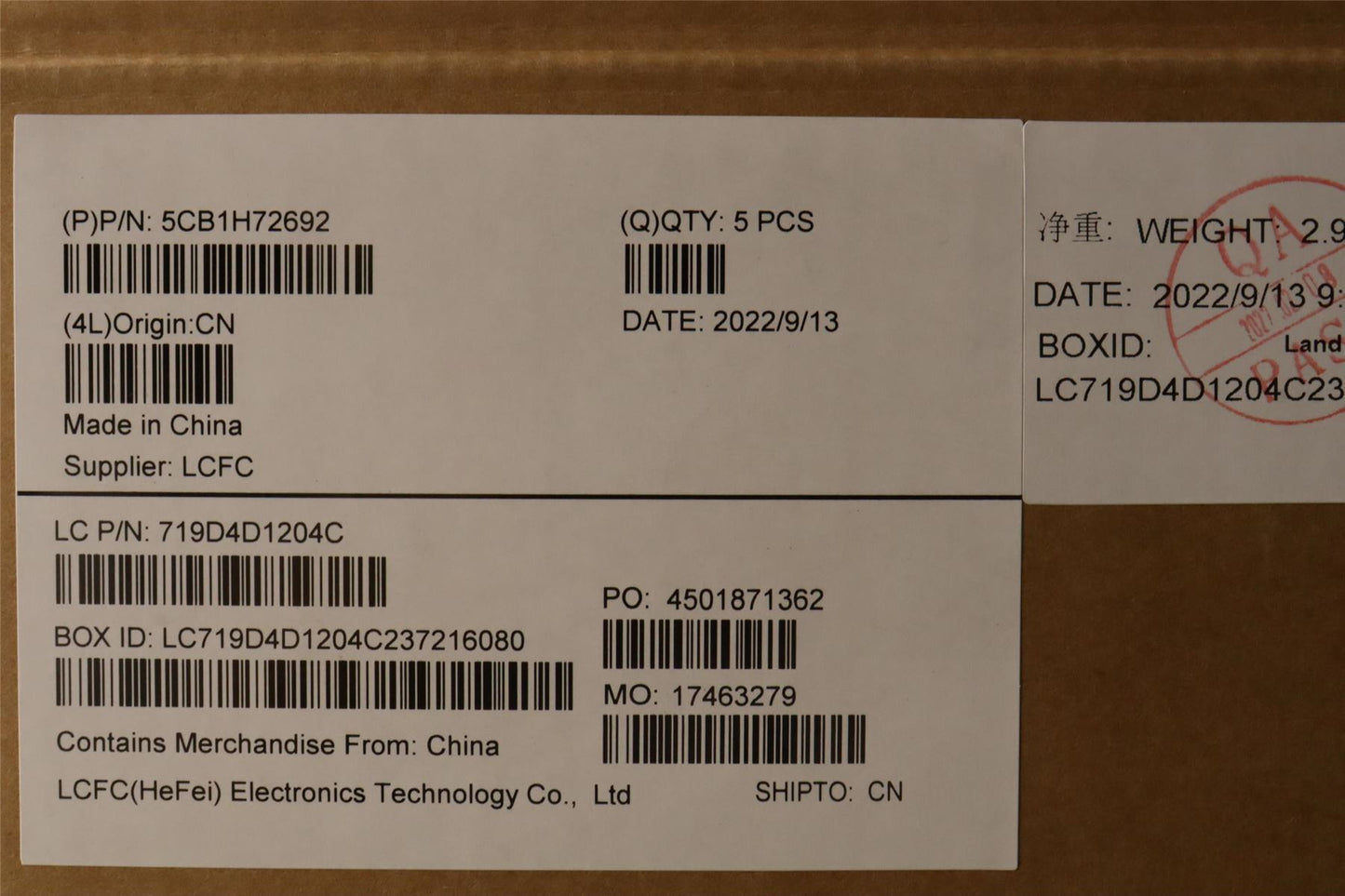Lenovo IdeaPad 3 14ABA7 Palmrest Cover Touchpad Keyboard Nordic 5CB1H72692