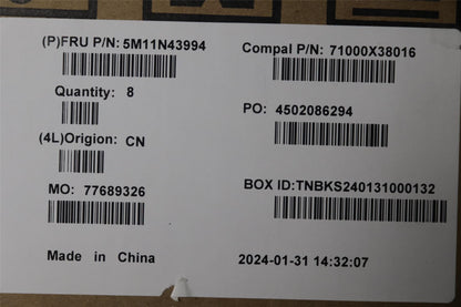 Lenovo MECH_ASM JOC71_REAR_CVR_ASSY_CLOUD_GREY 5M11N43994