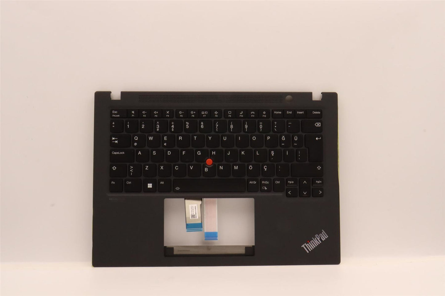Lenovo ThinkPad T14s Gen 3 Keyboard Palmrest Top Cover Turkish Black 5M11G27380