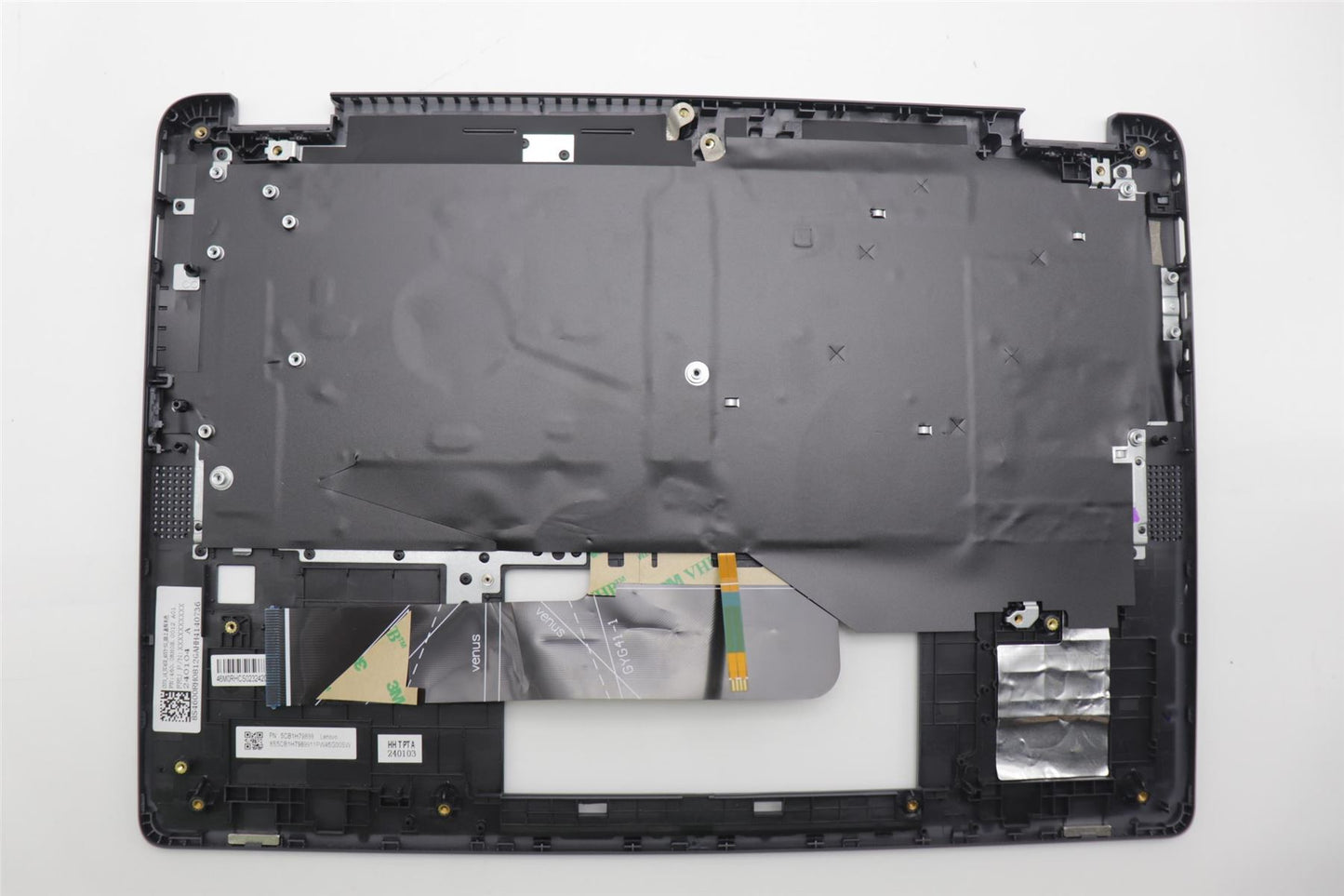 Lenovo IdeaPad 5 14IAU7 Keyboard Palmrest Top Cover Belgian Grey 5CB1H79899
