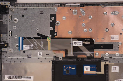 Lenovo IdeaPad 3 14ABA7 Palmrest Cover Touchpad Keyboard Spanish Grey 5CB1H72707