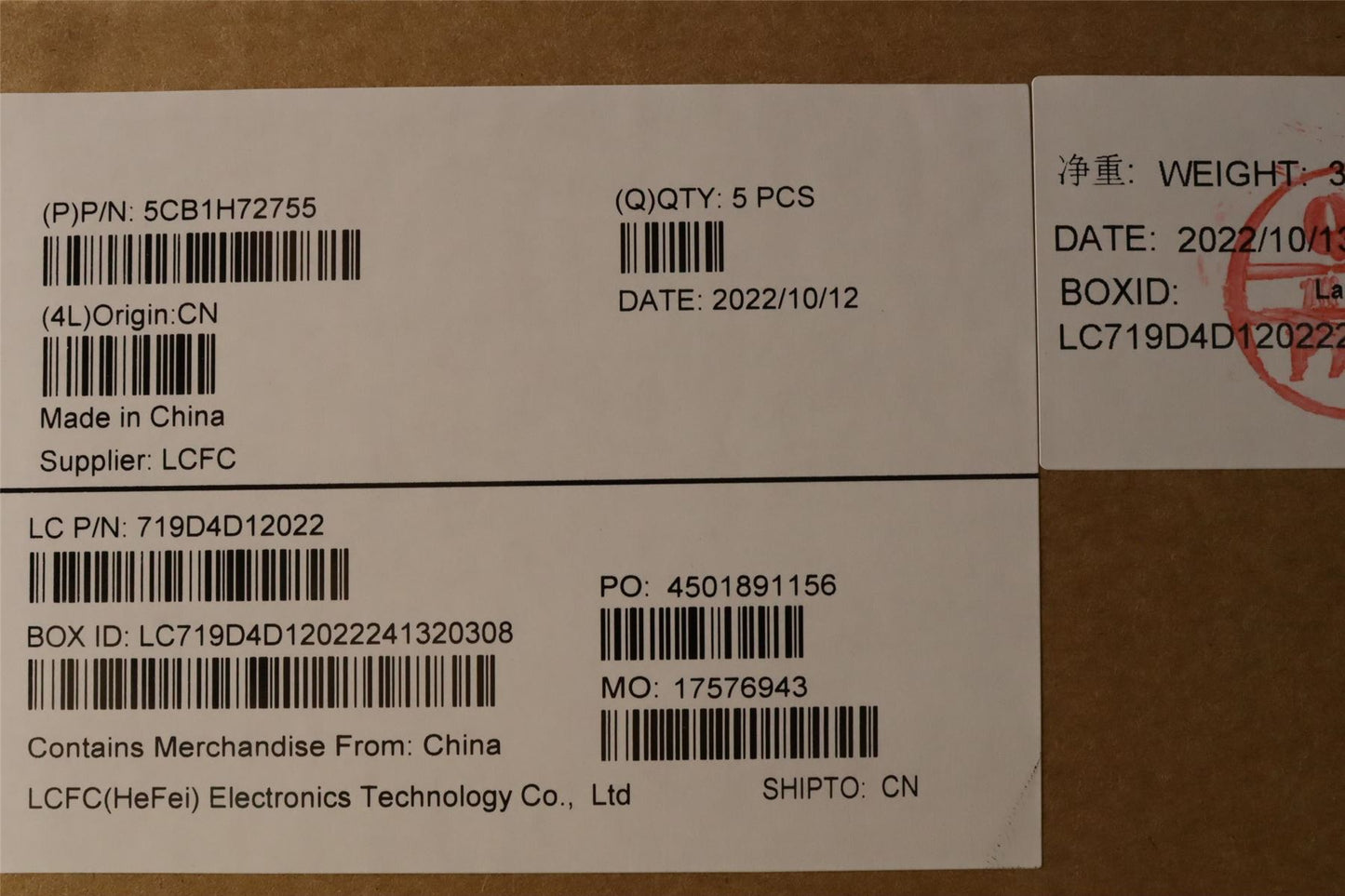 Lenovo Upper CaseASM_NORDICL82RMAG_NFP_BL 5CB1H72755