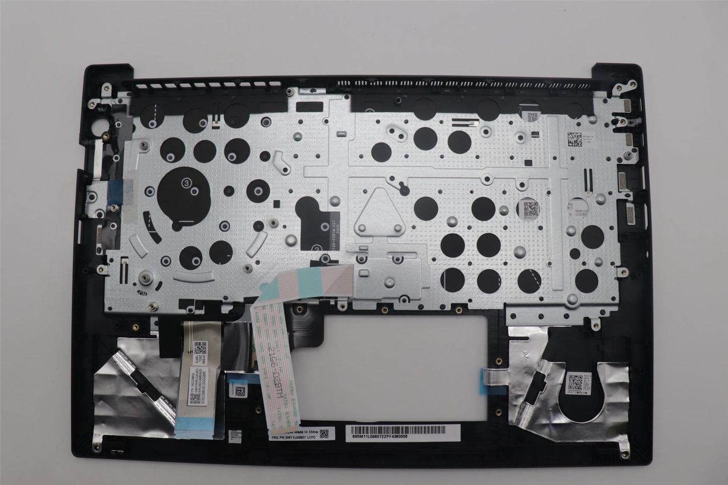 Lenovo ThinkPad E14 Gen 5 s Keyboard Palmrest Top Cover Belgian Black 5M11L59807