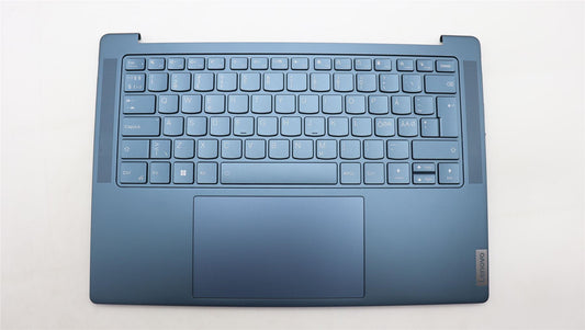 Lenovo Yoga 7 14IRH8 Palmrest Cover Touchpad Keyboard Nordic 5CB1L40693