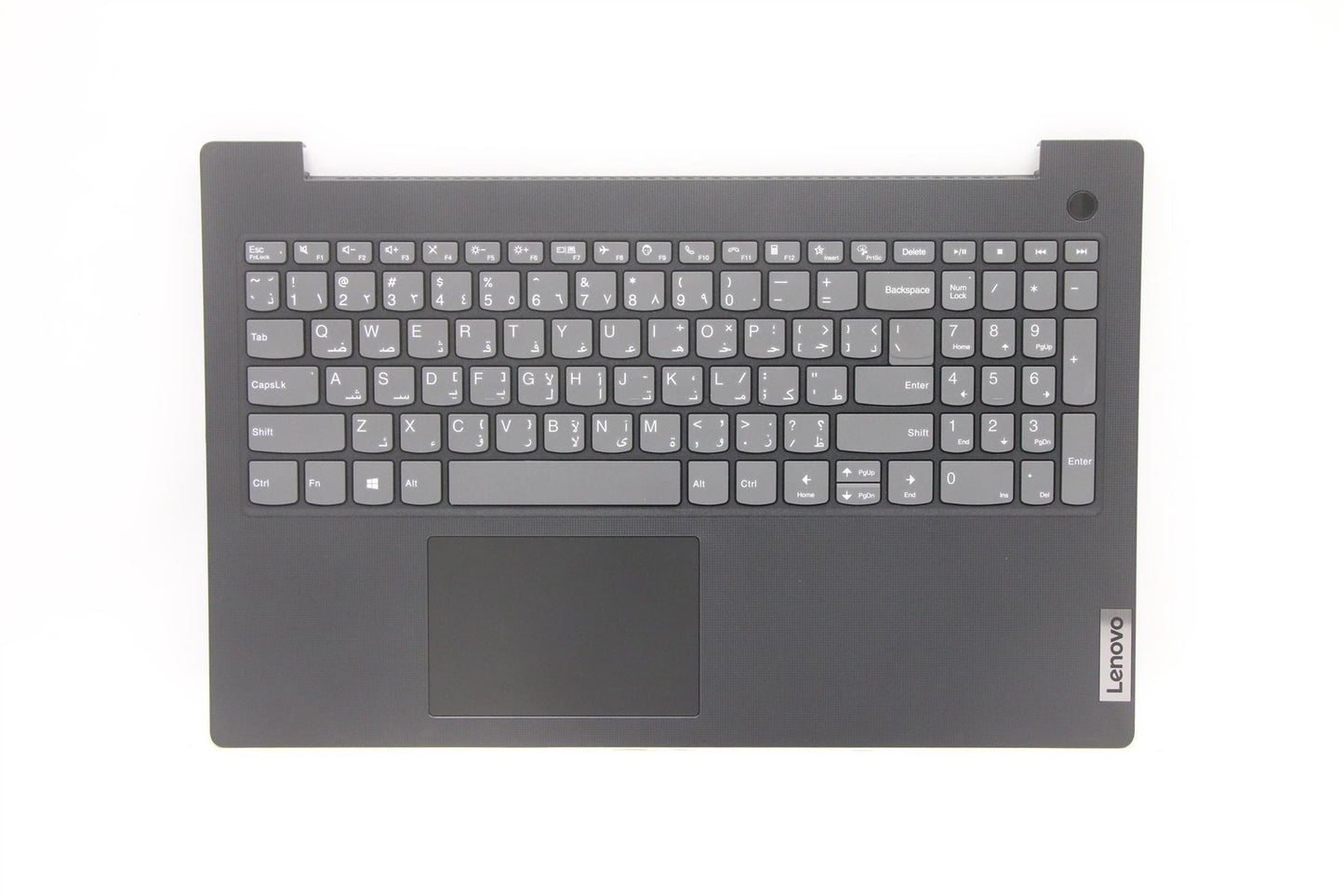 Lenovo V15 G2-ALC Palmrest Cover Touchpad Keyboard Arabic Black 5CB1C17506