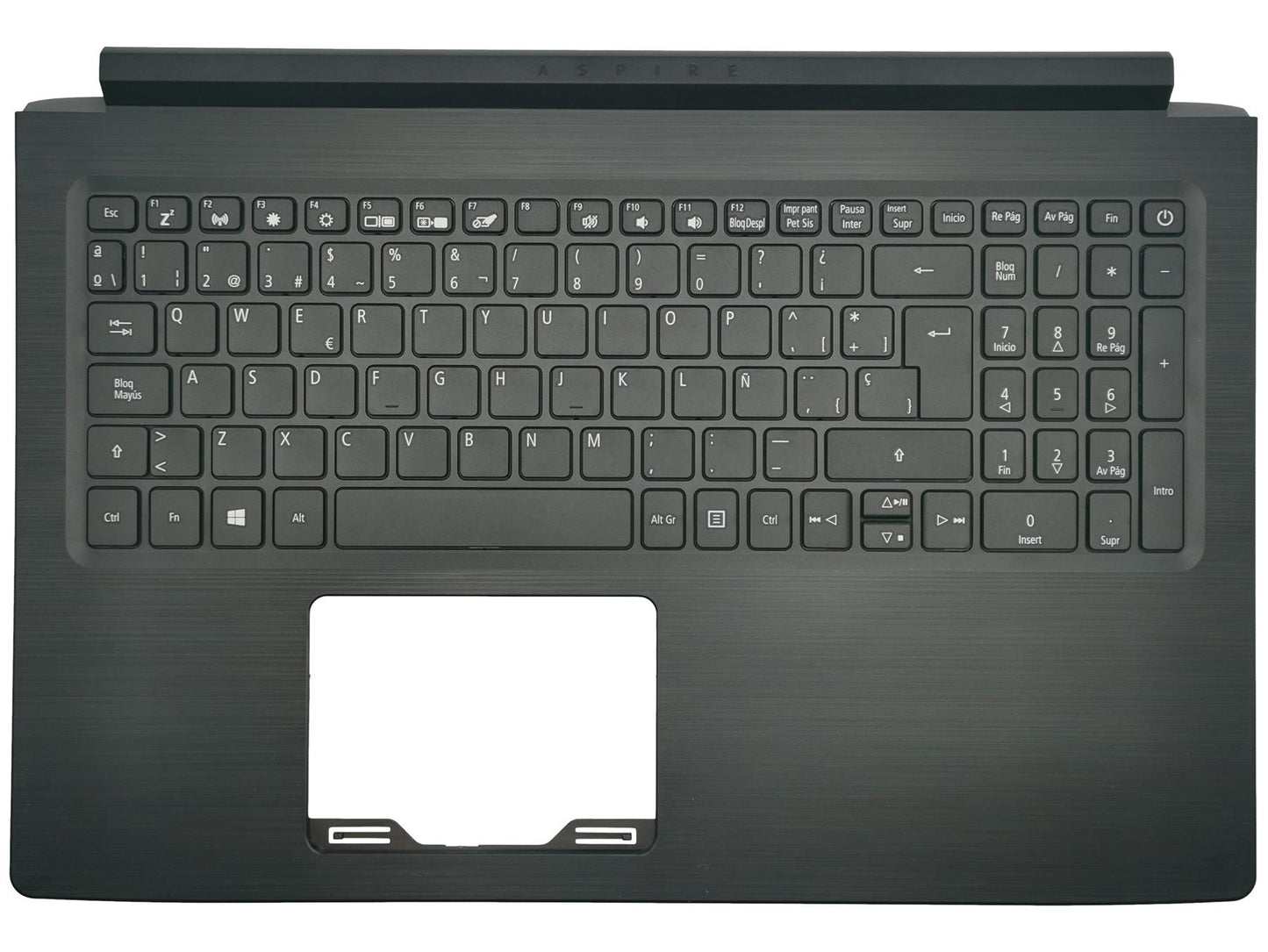 Acer Aspire A315-41 Palmrest Cover Keyboard Spanish Black 6B.GY9N2.021