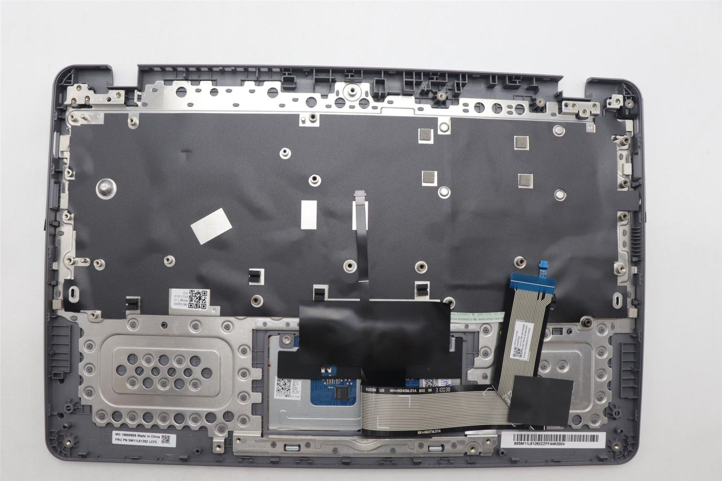 Lenovo 14e Gen3 Keyboard Palmrest Top Cover Ukrainian Black Backlit 5M11L61263