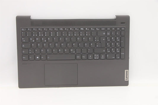 Lenovo IdeaPad 5-15ARE05 Palmrest Cover Keyboard German Grey Backlit 5CB1A24895