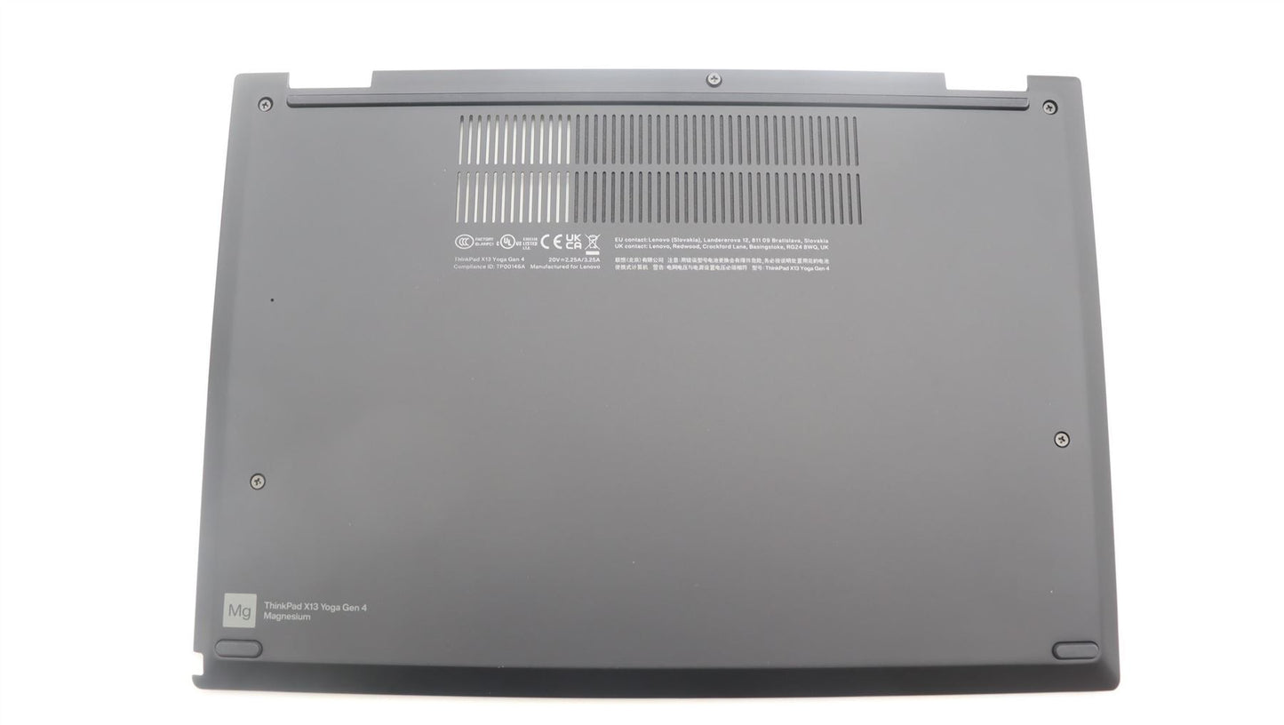 Lenovo FRU X13YG4_D_COVER_WW_SUB_ASSY_BK 5CB1L57726