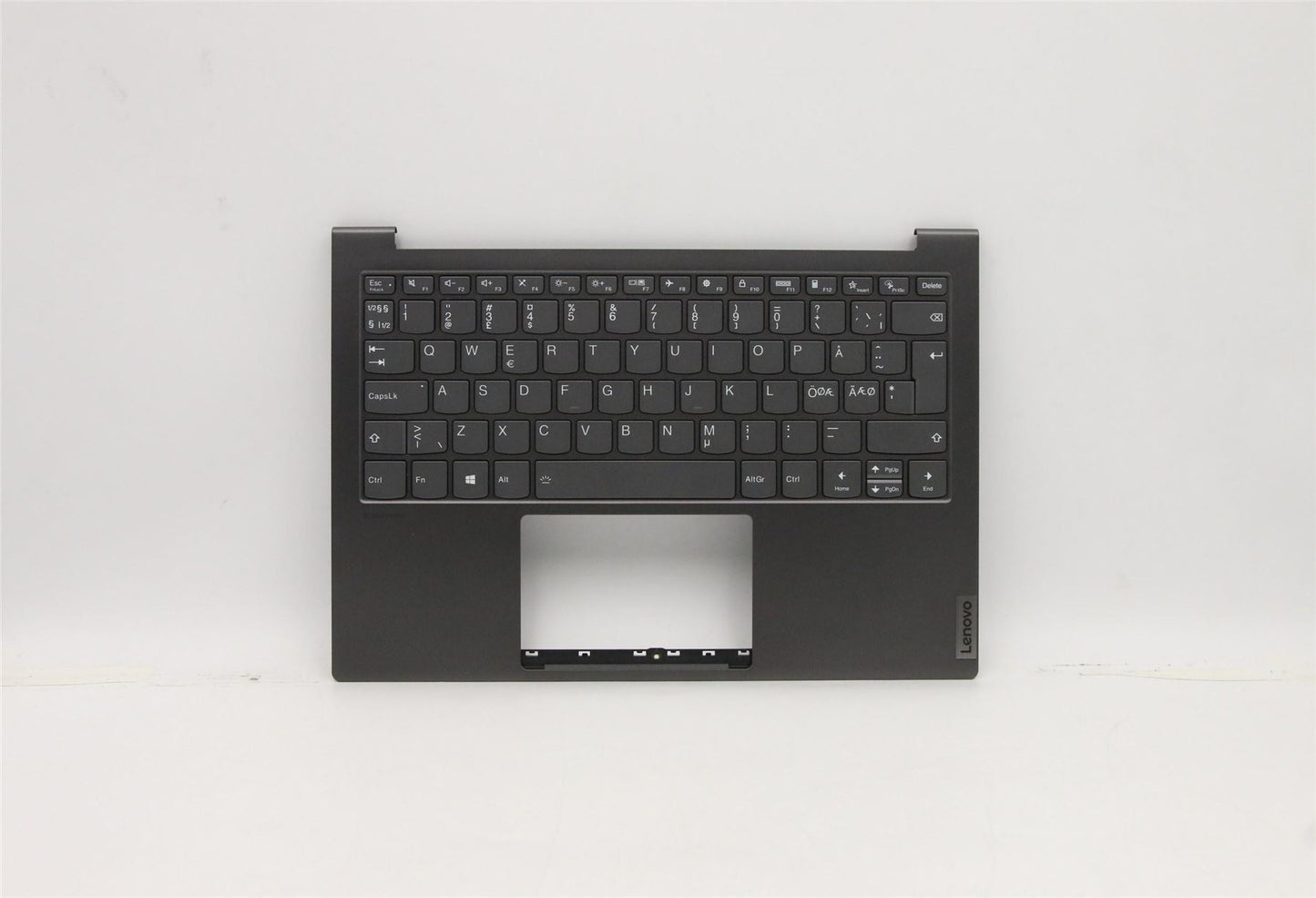 Lenovo Yoga 7-13ITL05 Clavier Palmrest Top Cover Norvégien Gris 5CB1B01265