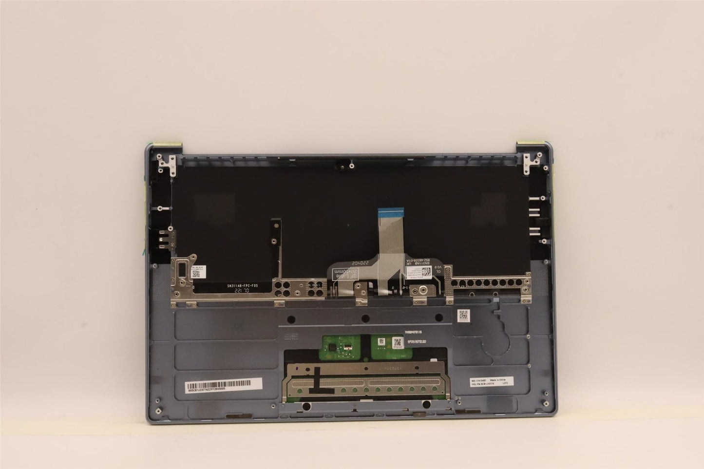 Lenovo Yoga 7 14IAH7 Palmrest Cover Touchpad Keyboard Belgian 5CB1J23774