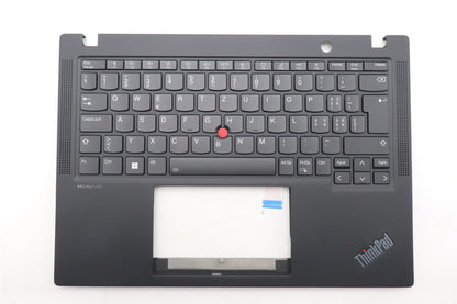 Lenovo ThinkPad X13 Gen 4 Keyboard Palmrest Top Cover Swiss Black 5M11H94561