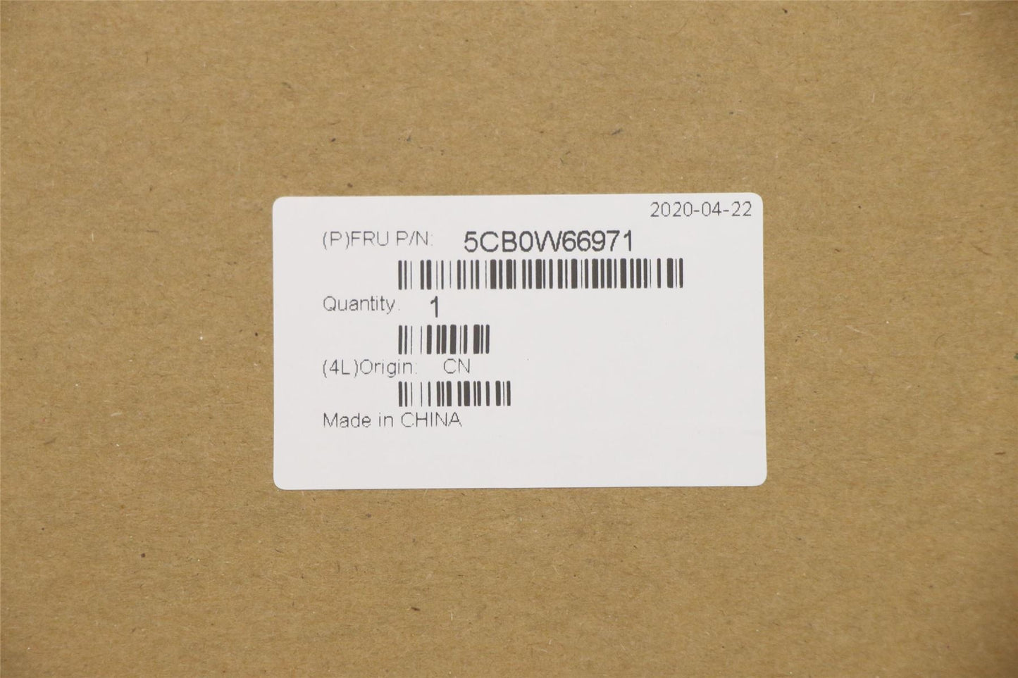 Lenovo FRU Solo C cover with Fingerprint 5CB0W66971