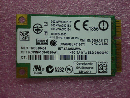 Lenovo FRU 5300 WiFi WLAN Board 43Y6495