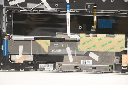 Lenovo IdeaPad 4G 14Q8C05 Palmrest Cover Touchpad Keyboard Silver 5CB1C68186