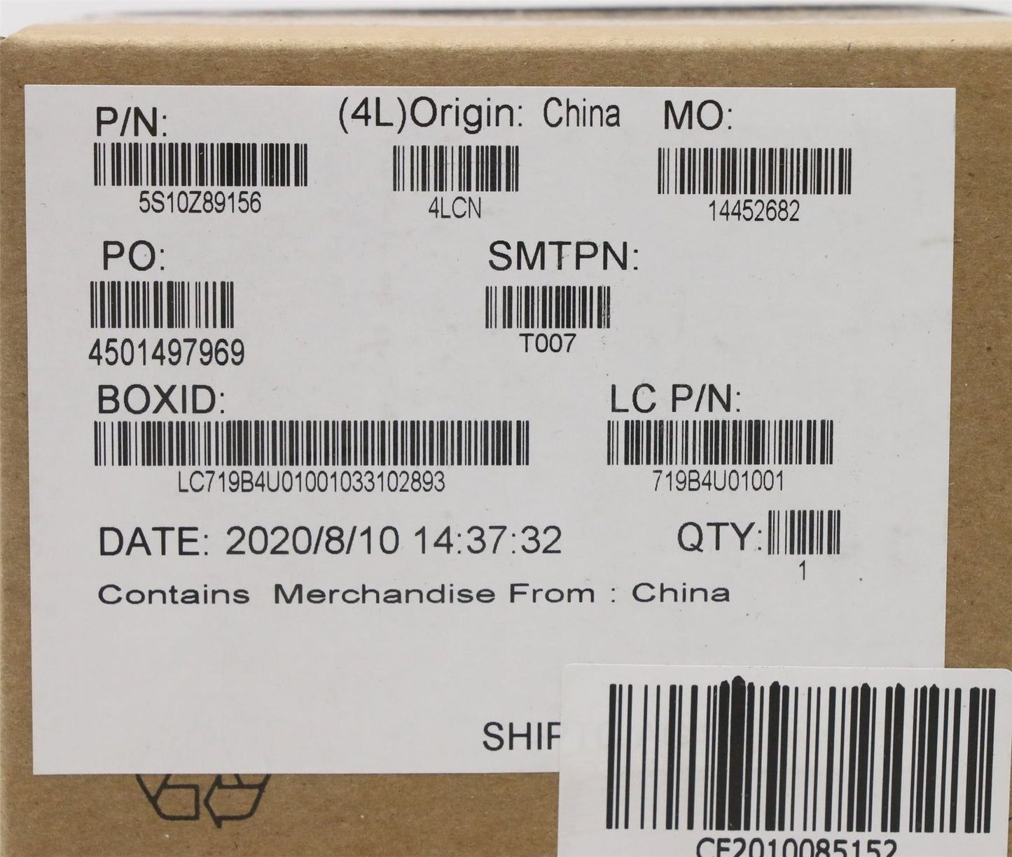 Lenovo ThinkPad T15g 1 P15 1 Screw Screws Kit 5S10Z89156