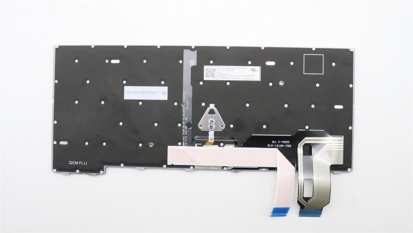 Lenovo ThinkPad T14 Gen 4 T14 Gen 3 P14s Gen 4 P14s Gen 3 Keyboard 5N21D68343