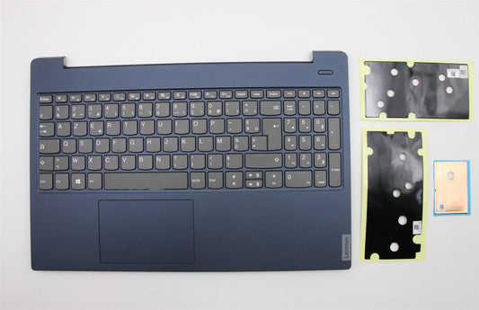 Lenovo IdeaPad S340-15IWL S340-15API Keyboard Palmrest Top Cover Blue 5CB0S18709