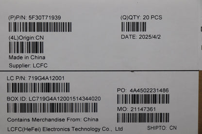 Lenovo FINGER_PRT L 83L6 Board 5F30T71939