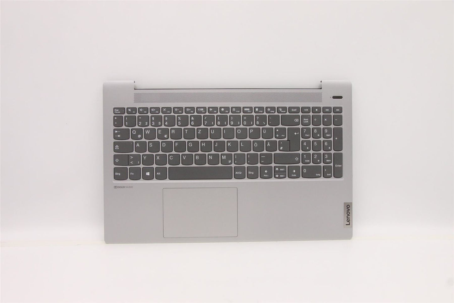 Lenovo IdeaPad 5-15ARE05 Palmrest Cover Touchpad Keyboard German Grey 5CB1A99000