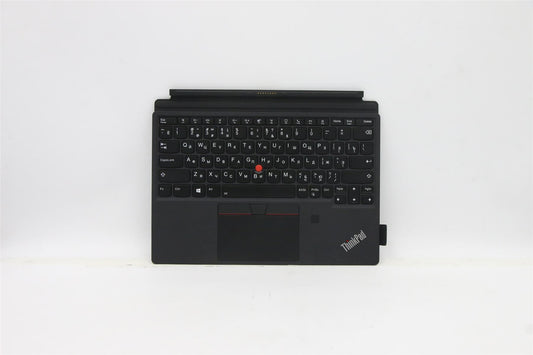 Lenovo MECH_ASM Backlit KB Russian FPR Black 5M11A37008