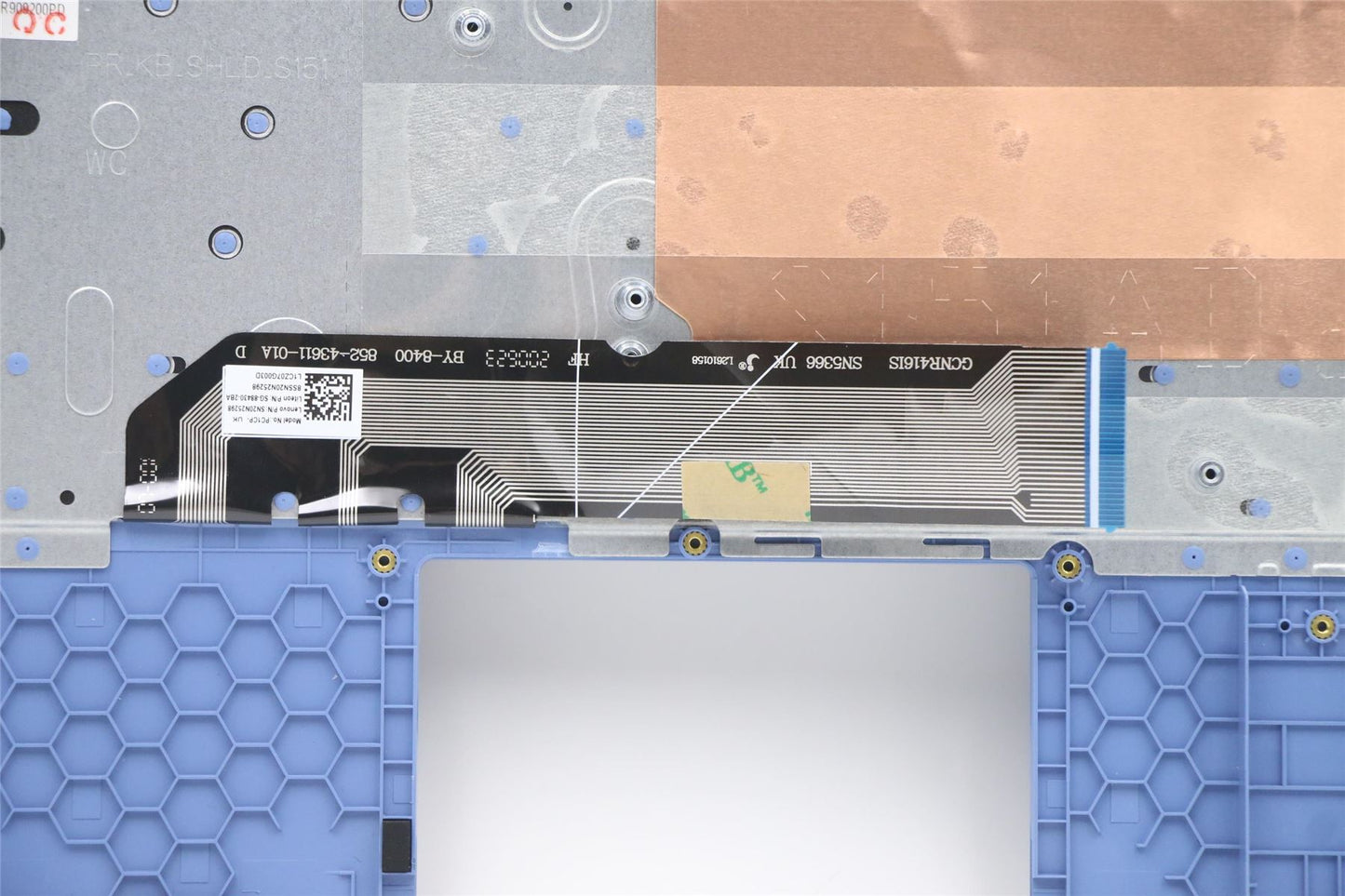 Lenovo Upper Case ASM_UK W 82GV IB 5CB0Z55469