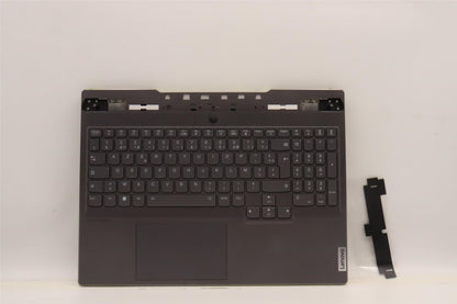 Lenovo Legion 7 16IAX7 Palmrest Cover Touchpad Keyboard French Silver 5CB1J31419